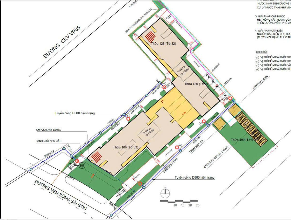 Mặt bằng A&T Saigon Riverside