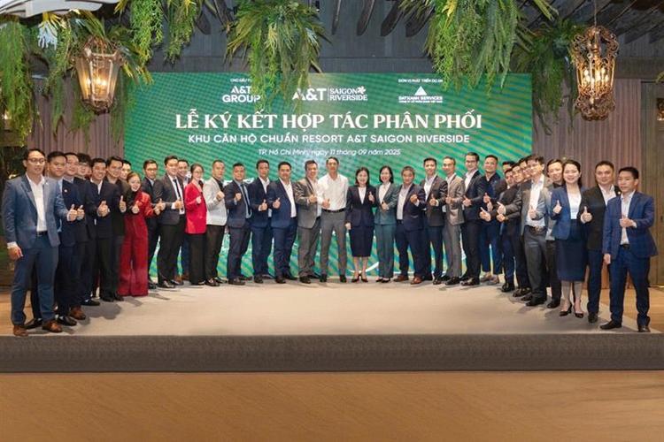 AT Sai Gòn Riverside  ky ket phan phoi
