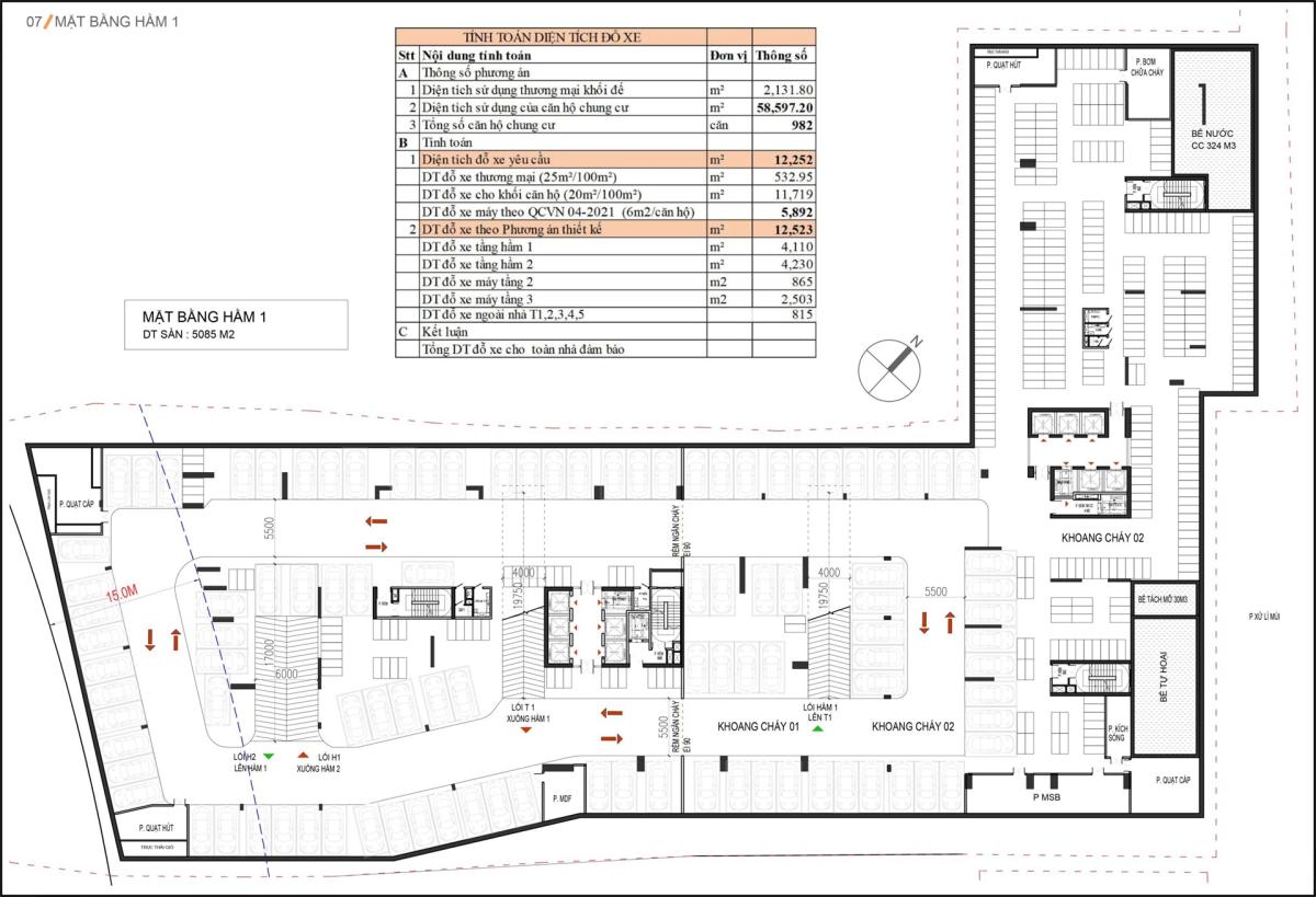 Mặt bằng A&T Saigon Riverside